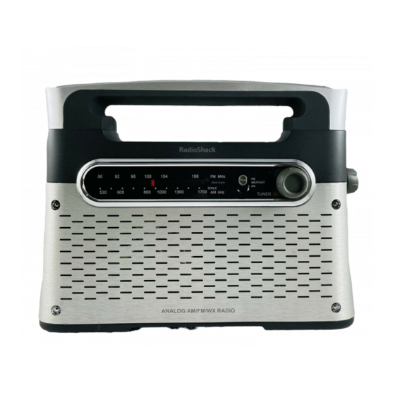 Radio Shack 12-889 User Manual