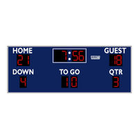 VARSITY Scoreboards VSBX-716 Operating Instructions Manual