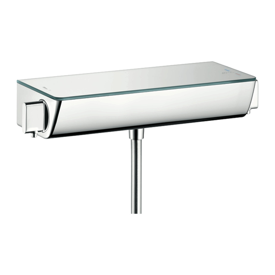 Hans Grohe Ecostat Select 13161000 Instructions For Use/Assembly Instructions