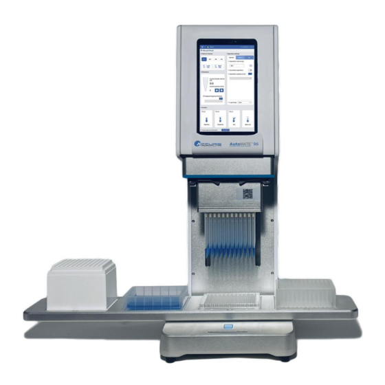 Accuris AutoMATE 96 Operation Manual