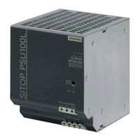 Siemens SITOP PSU100L 6EP1336-1LB00 User Manual