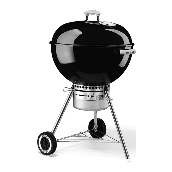 Weber ONE-TOUCH GOLD 757001 Owner's Manual