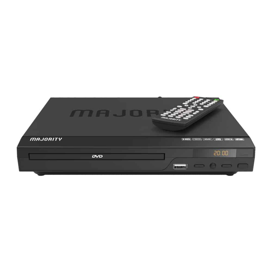 MAJORITY DVD Player Manual