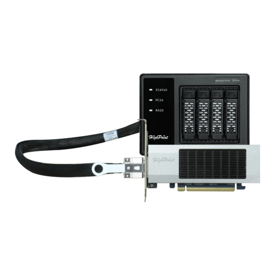 HighPoint RS6541AW Manuals