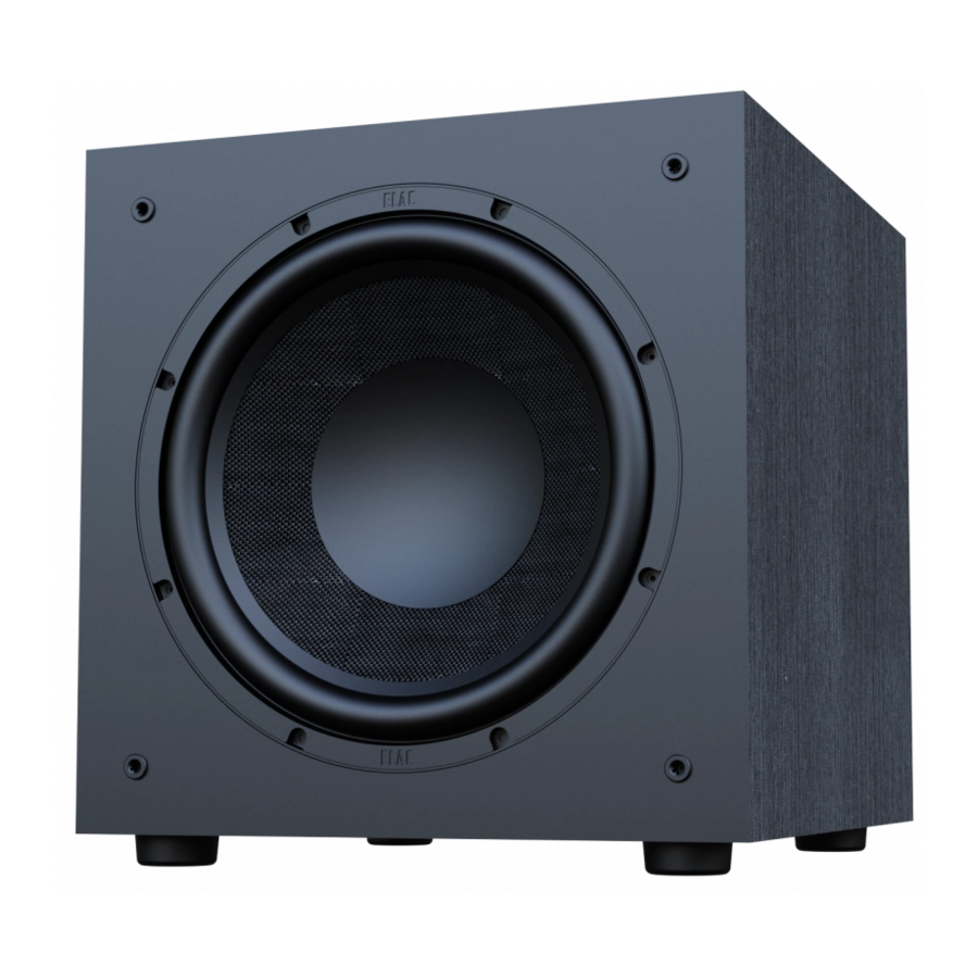 ELAC Debut 3.0, DS103-BK, DS123-BK, DS153-BK Manual