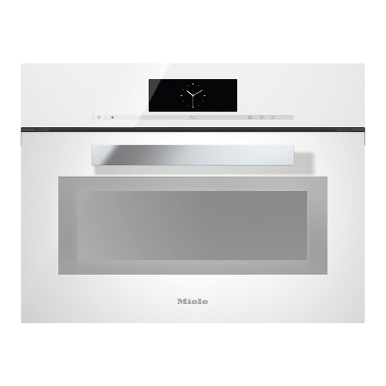Miele dgc 6805 Operating And Installation Instructions