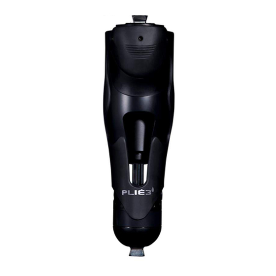 Freedom Innovations Plié3 MPC Knee Instructions For Use Manual