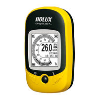 Holux GPSPORT 260 PRO User Manual