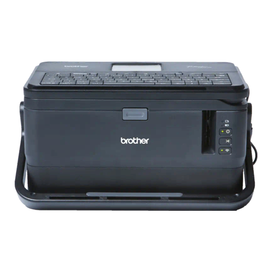 Brother PT-D800W User Manual