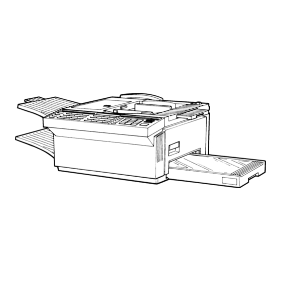 Ricoh FAX4000L Operator's Manual