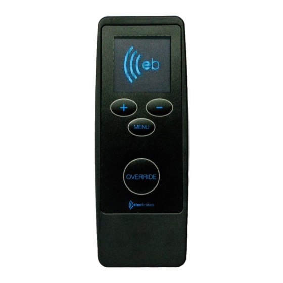 Elecbrakes ELBC2000 Remote User Manual