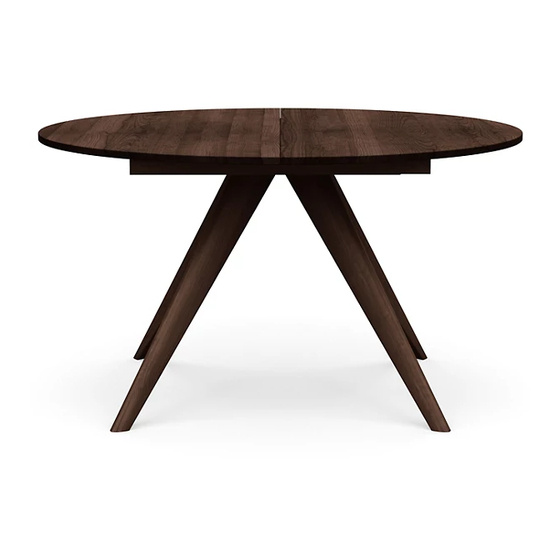 Copeland Furniture Catalina Extension Table Instructions