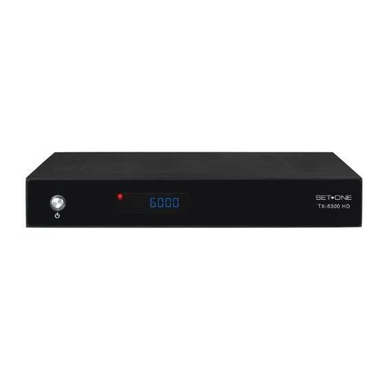 SetOne TX-8300 Manual