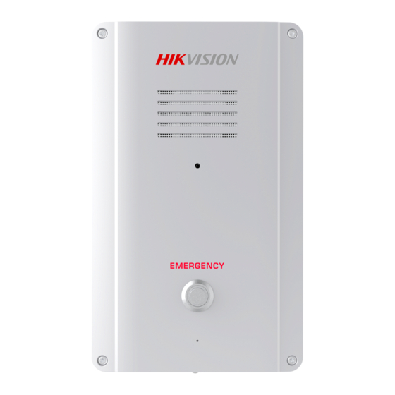 HIKVISION DS-PEA101 Series Configuration Manual