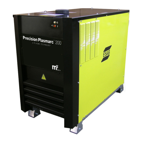 ESAB m3 Plasma EPP-202 Instruction Manual