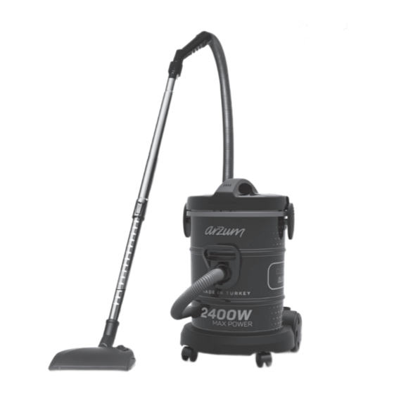 Arzum AR 4106 CLEANART RAPTOR Manual
