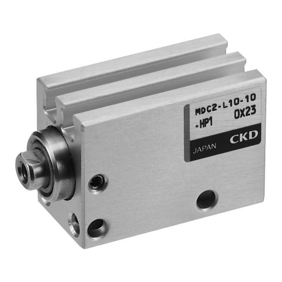 CKD MDC2-HP1 Series Instruction Manual