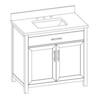 Home Decorators Collection BONHEUR HDPEV36V Assembly Instructions Manual