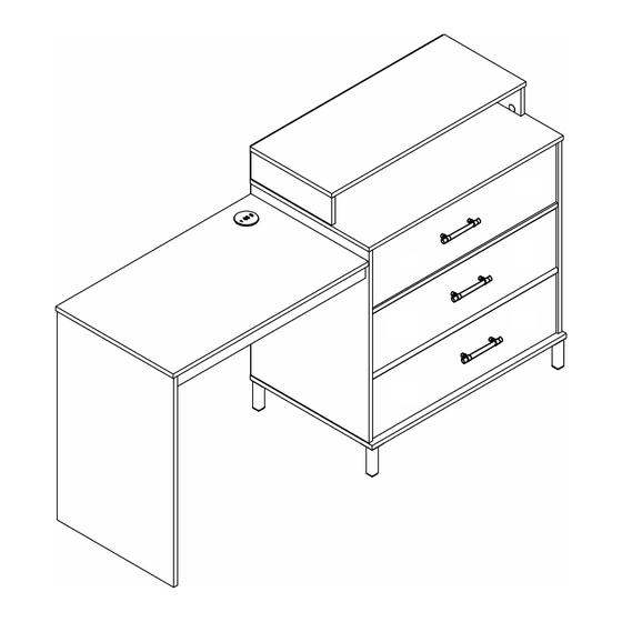 Ameriwood HOME Kalissa 3499926COMS Manual