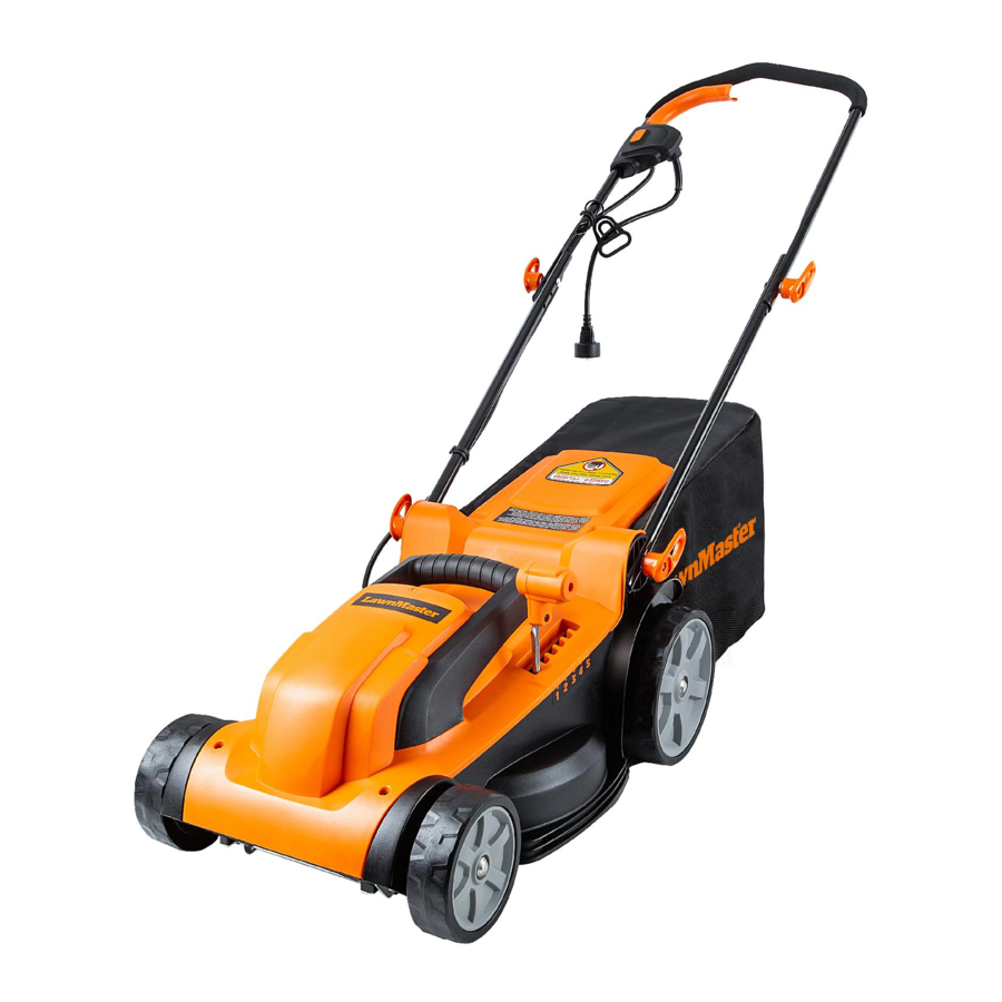LawnMaster MEB1114K - 14" Electric Mower Manual