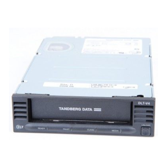 Tandberg Data DLT-V4 Product Specification