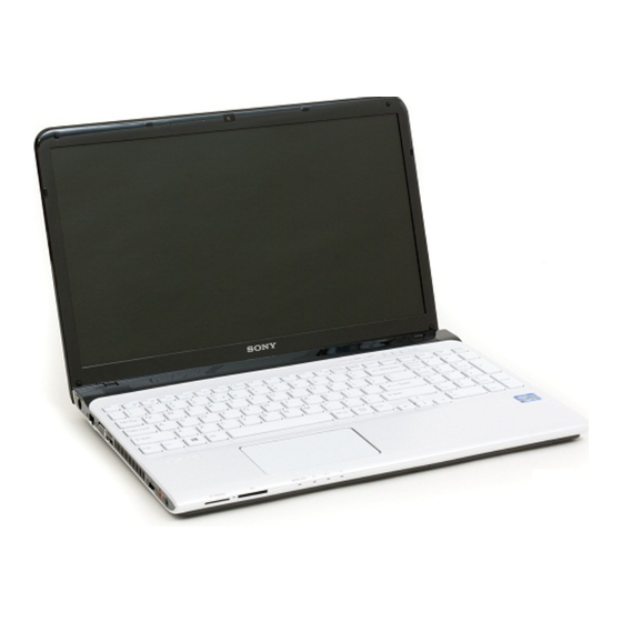 Sony VAIO SVE1712 User Manual