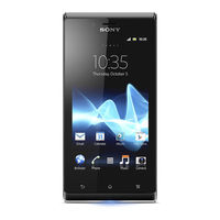 Sony Xperia J User Manual