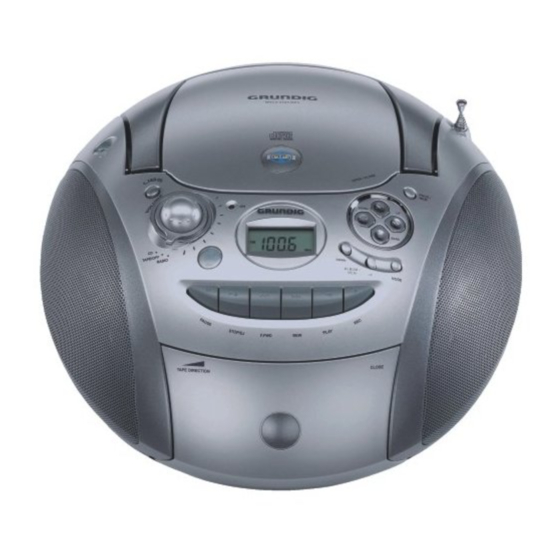 Grundig RRCD 2410 User Manual