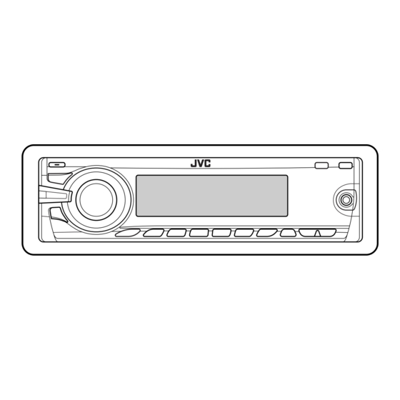 JVC KD-G545 Instructions Manual