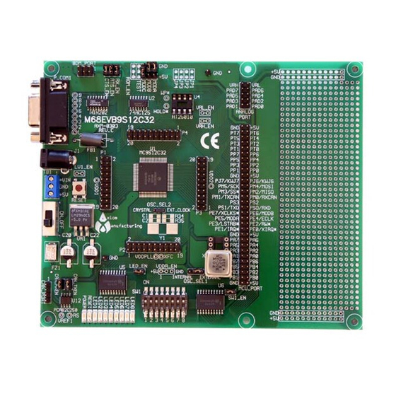 NXP Semiconductors Freescale MC9S12C32 User Manual