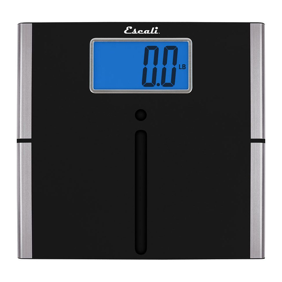 Escali US200L User Manual