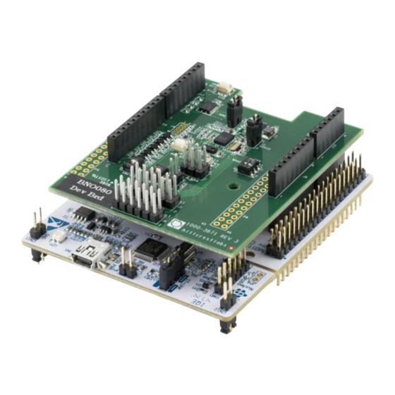 Hillcrest Labs BNO080 Quick Start Manual