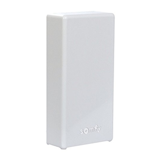 SOMFY TaHoma Series Installer Manual