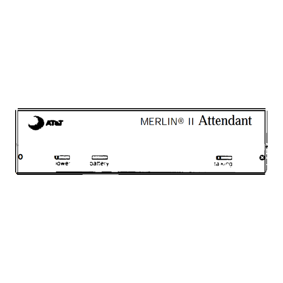 AT&T Merlin II User Manual
