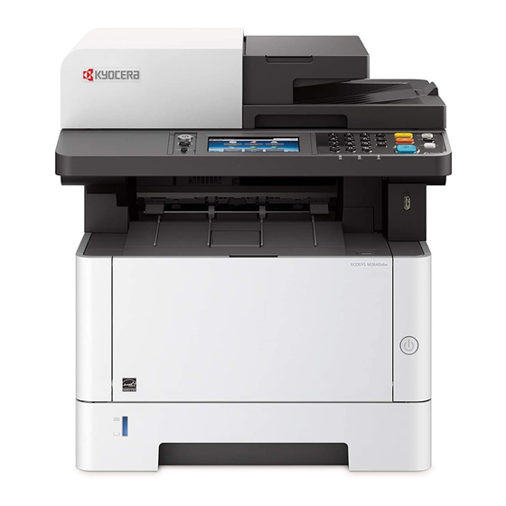 Kyocera ECOSYS M2735dw Quick Manual