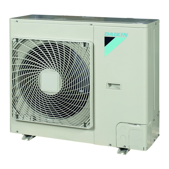 Daikin RR71B8V3B Installation Manual