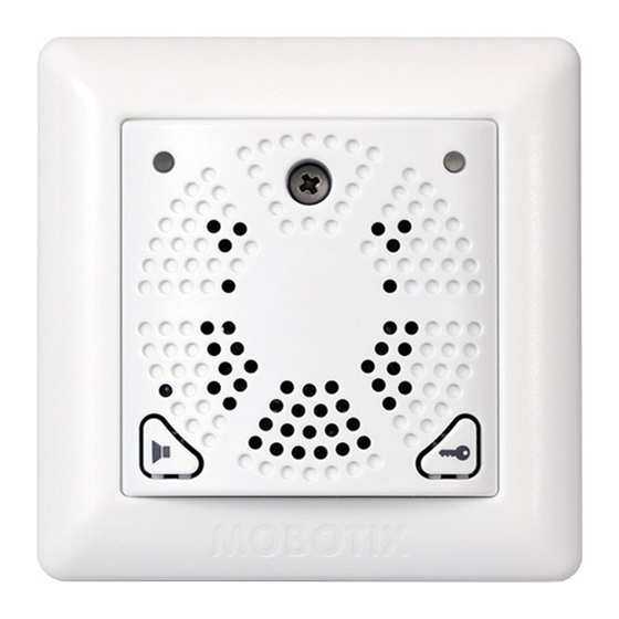 Mobotix MX-DoorMaster Quick Install