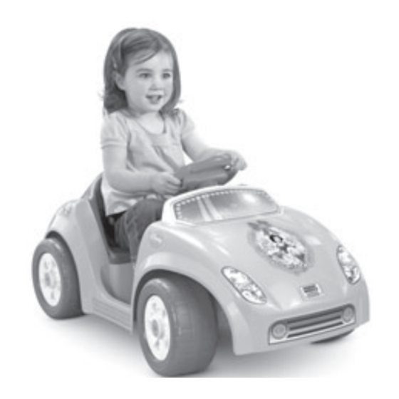 Fisher-Price Power Wheels Tot Rod T5427 Manuals