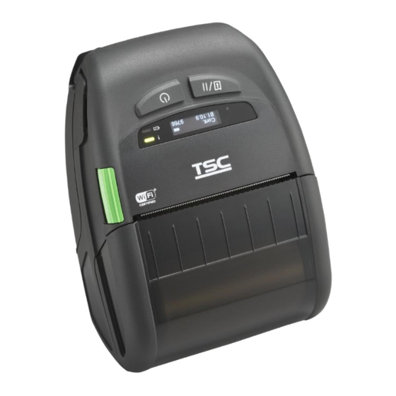 TSC Alpha-30R User Manual