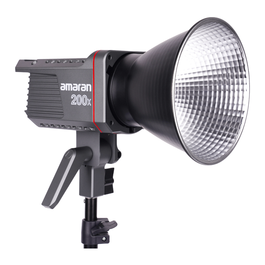 Amaran 200x - Bi-Color LED Video Light Manual