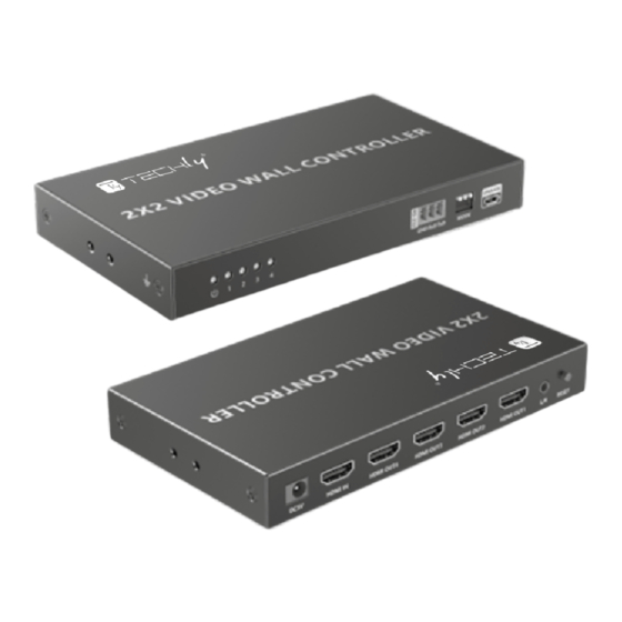 Techly IDATA HDMI-104VW Manuals