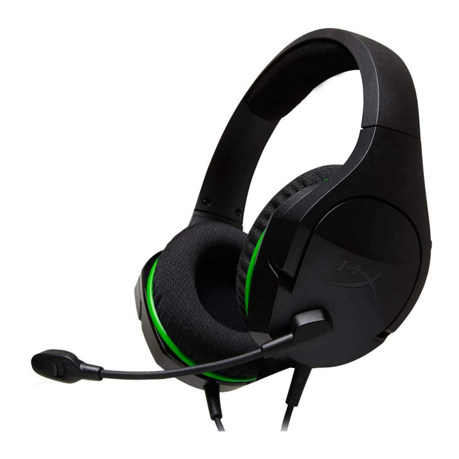 HyperX CloudX Stinger Core Manual