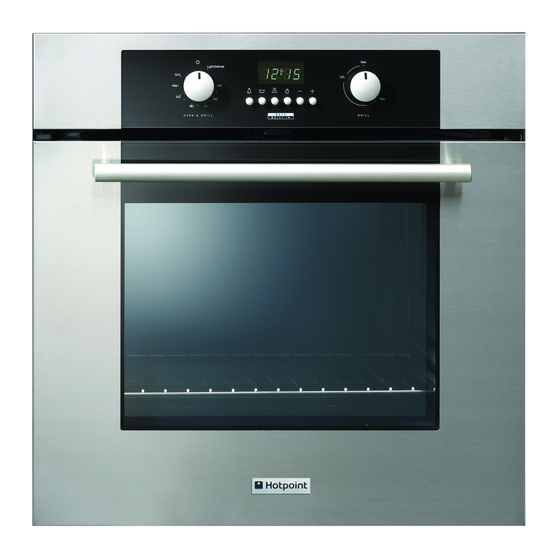 Hotpoint BS53X Operating Instructions Manual