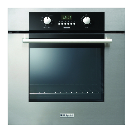 Hotpoint BS53X Operating Instructions Manual