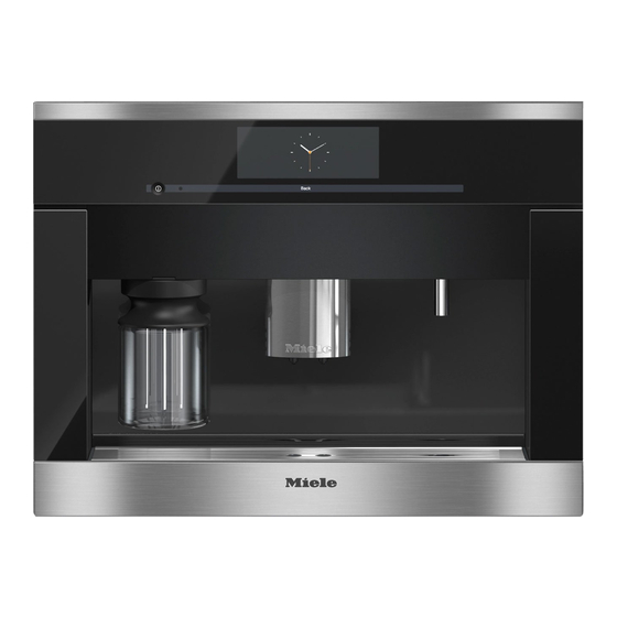 Miele Coffee System Manuals