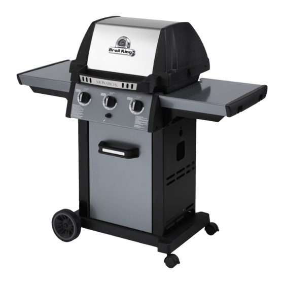 Broil King Monarch 340 Assembly Manual & Parts List