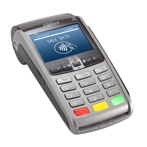Ingenico  iWL250 User Manual