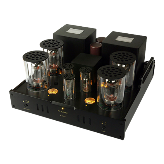 ALLNIC AUDIO M-3000 MK2 Manuals