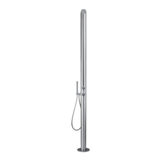 Bossini Arch Instructions For Installation, Operation And Maintenance