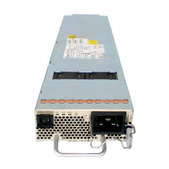 Cisco C6880-X-3KW-AC Manuals